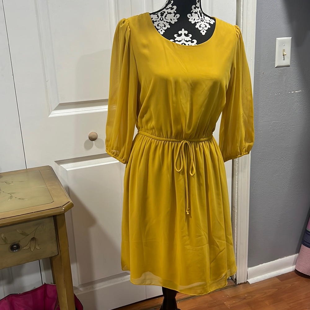 Yellow Dress size 8